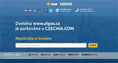 Desktop Screenshot of algos.cz