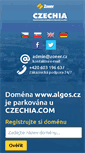 Mobile Screenshot of algos.cz